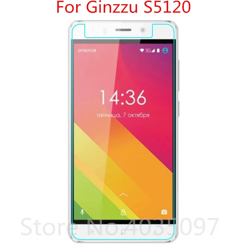 2.5D 0 26 мм 9H Премиум Закаленное стекло для Ginzzu S5120 защита экрана закаленная