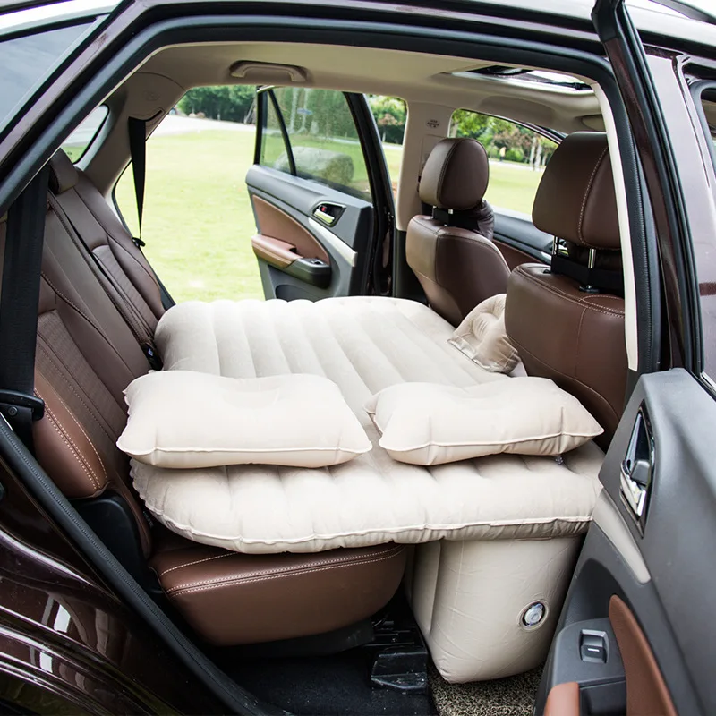 135 x 82cm Car Air Mattress Travel Bed Inflatable Mattress Air Bed Good Quality Inflatable Car Bed Car Back Rear Seat Cover