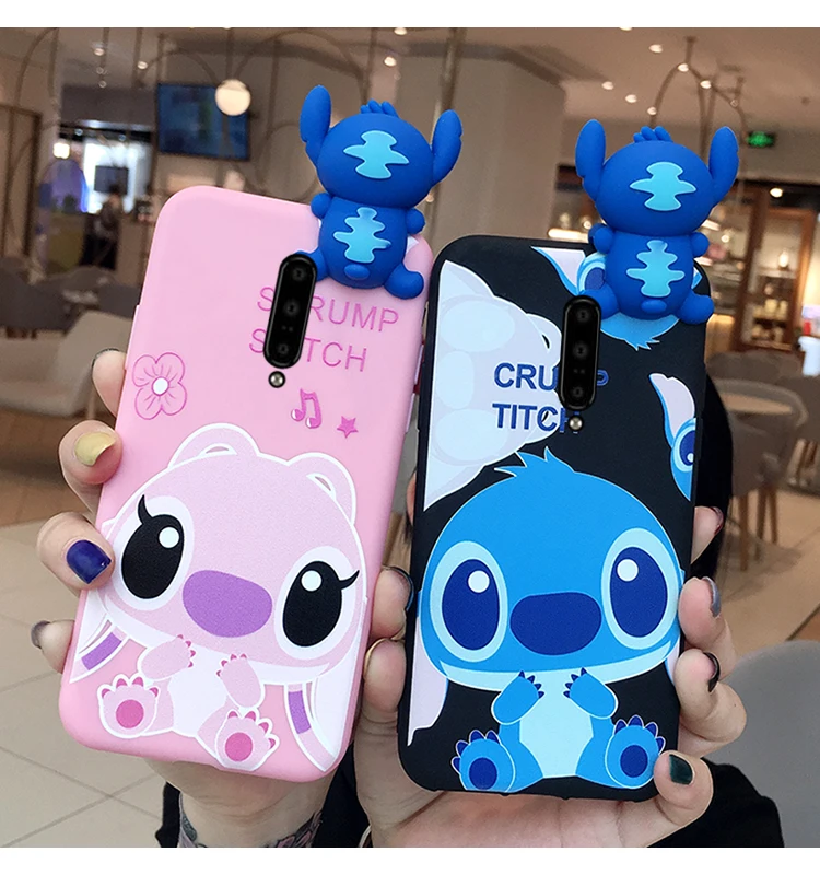 Oneplus 7 силиконовый чехол, 3D мультфильм стежка Задняя крышка для OnePlus 5 5 т/1+ 6 один плюс 6 т милый ангел чехол