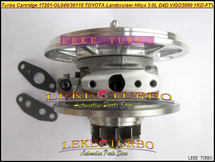 Бесплатная доставка турбо картридж CHRA CT16V 17201-OL040 17201-30110 Турбокомпрессор Для TOYOTA