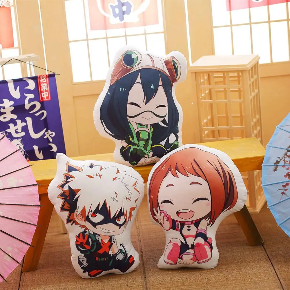 My Hero Academy Аниме Boku Yoh Asakura Katsuki Bakugo Shoto Toooroki PP Хлопок плюшевая игрушка кукла мягкая подушка Милая
