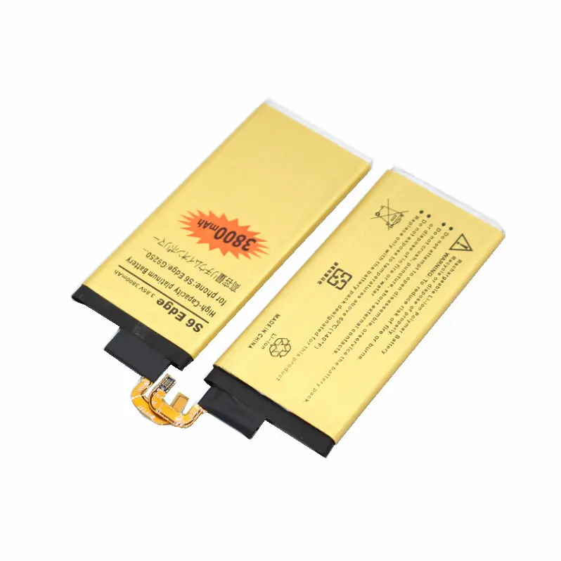 Ciszean 1x3800 mAh EB-BG925ABE запасная батарея золотого цвета для Samsung Galaxy S6 Edge G9250 G925F G925S G925A