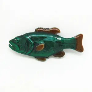 Пряжка для ремня в виде ковбойских рыбок, огнестойкая, из цинкового сплава, 4,0 см