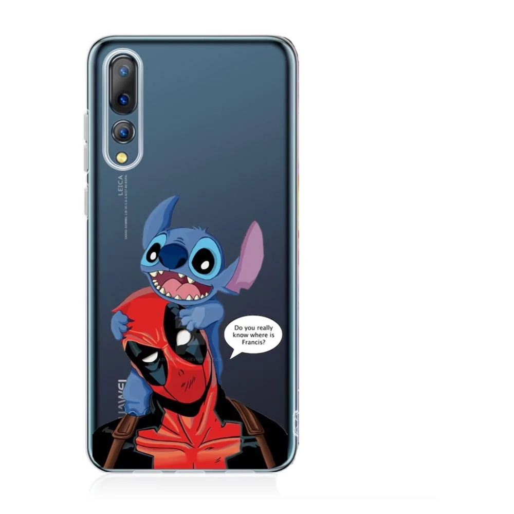 Супер крутой Дэдпул, мягкий силиконовый чехол из ТПУ для huawei P20 Pro mate 20 Pro P30 Lite P20 P8 Lite P30Pro