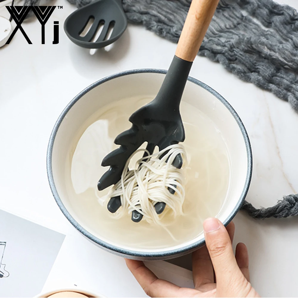 XYj силиконовая кухонная утварь набор шпатель термостойкая суповая ложка