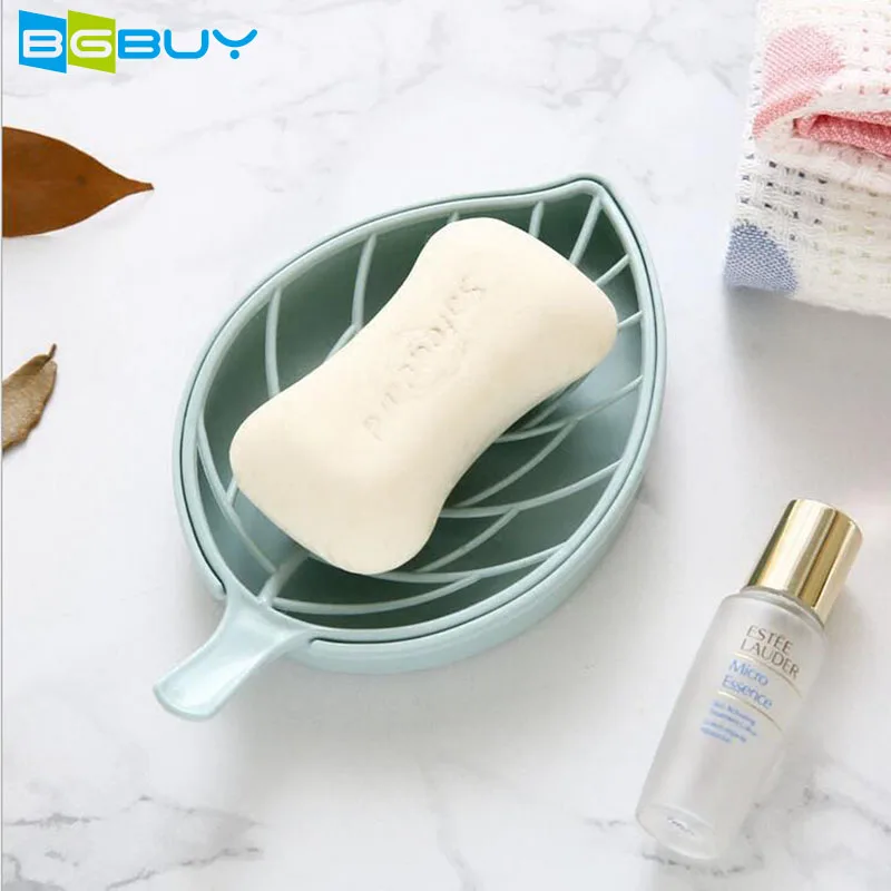 Легкий чистящий пластиковый лист шаблон мыльница для ванной комнанты коробка