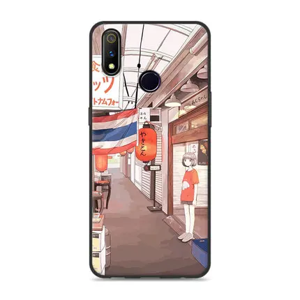 6," Coque Fundas для OPPO Realme 3 pro Чехол seven girl цветок Мягкий Силиконовый ТПУ чехол для телефона Realme3 pro защитные чехлы