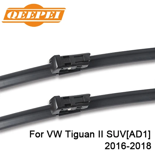QEEPEI Замена стеклоочистителя для VW Tiguan 2007- силиконовые резиновые Дворники для лобового стекла авто аксессуары - Color: Tiguan II
