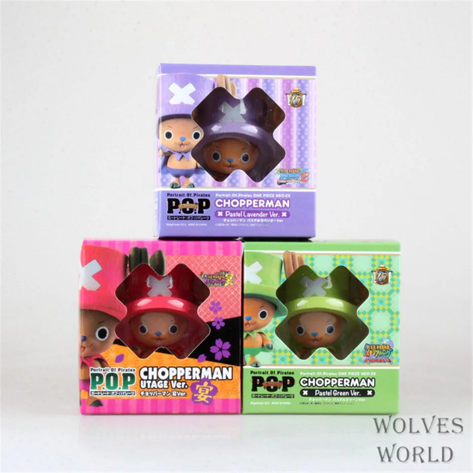 Экшн-фигурки Chanycore 1 шт. 11 видов стилей золотой красный черный WCF ZOO Tony Chopper