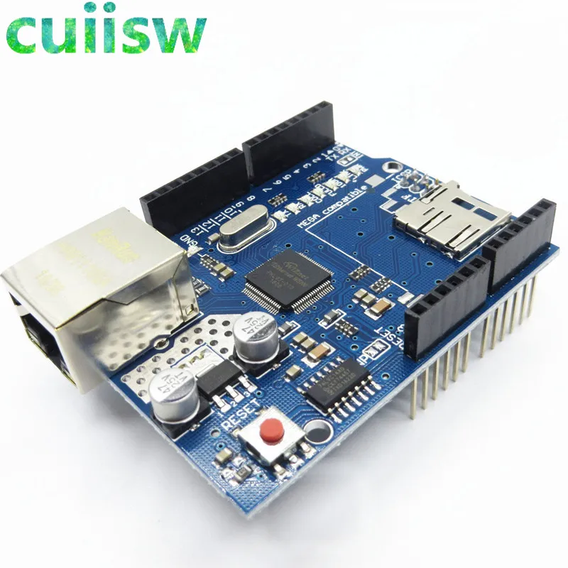 Плата разработки W5100 UNO Shield Ethernet R3 Mega 2560 1280 328 UNR only Для arduino|development board|ethernet shielduno r3 |