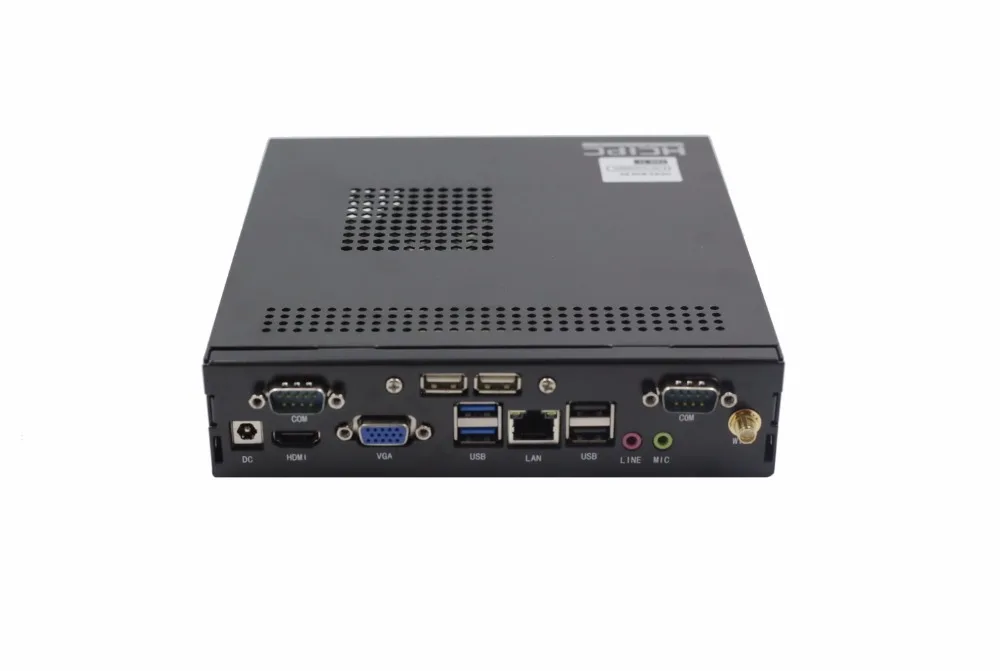 HCiPC B105 3 HCOJ1900 J1900 Mini BOX PC Barebone mini computer Industrial ITX материнская плата|mini itx atom motherboard|itx