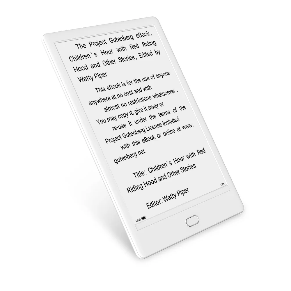 Отправьте от нас Likebook Muses E-Reader с 7,8 ''300ppi E-Ink сенсорным экраном 8 ядер 1,5 ГГц, встроенный звуковой, 2G/32 ГБ Android 6,0