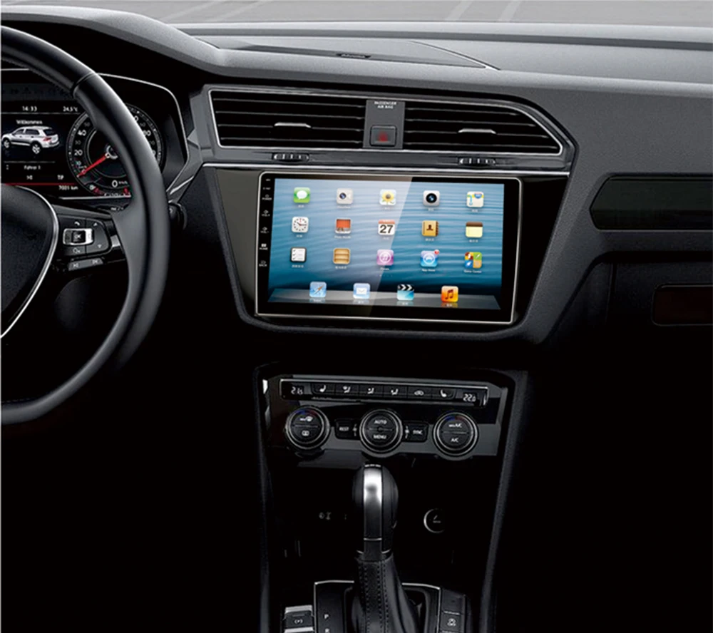OZGQ Android 7,1 Автомобильный плеер для VW Tiguan экран Авто gps навигация Bluetooth, радио, ТВ аудио видео музыка стерео