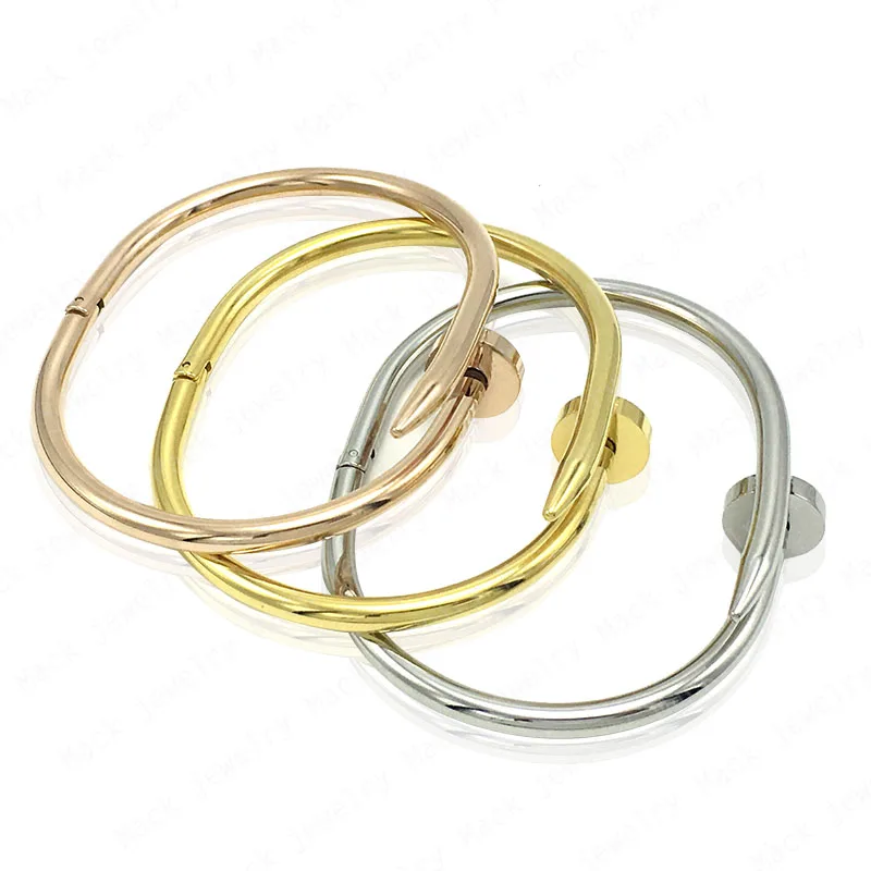 Известный Бренд Ювелирные Изделия Titanium Ногтей Браслет Из Нержавеющей Стали и