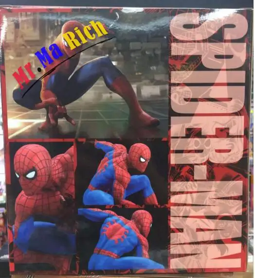 Marvel The Amazing Spiderman Con La Sciarpa Artfx + Statua 1/10 Scala Preverniciato Corredo Di Modello ПВХ фигурка Giocattoli |