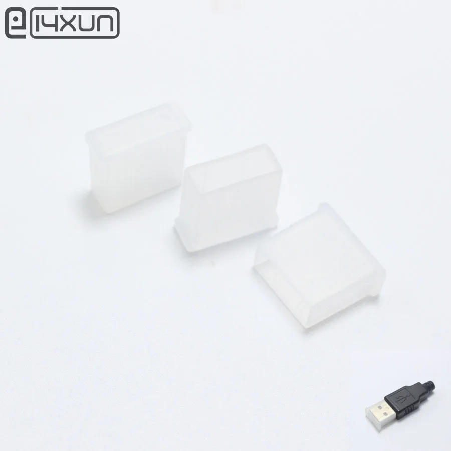 100 шт. Универсальный пыленепроницаемый антикоррозийный защитный чехол USB 2 0 типа