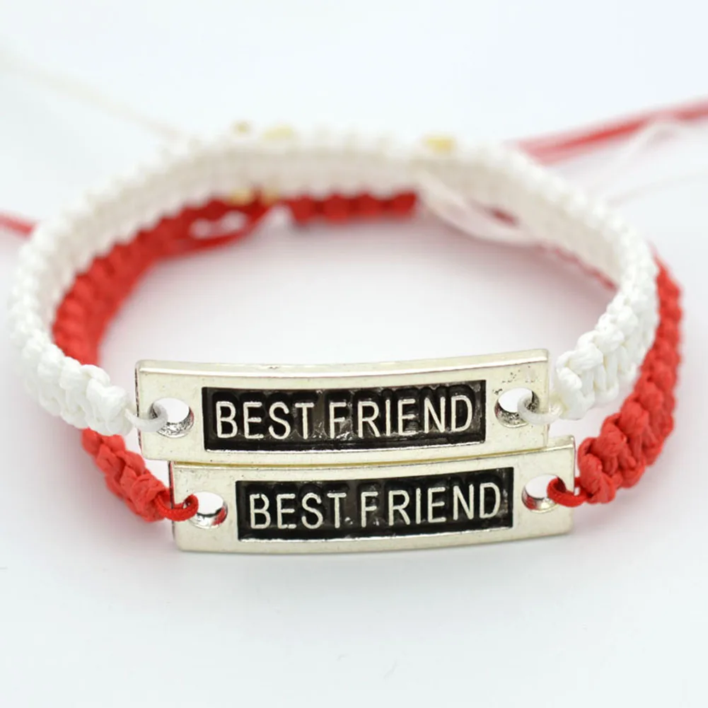 2 шт. браслет с принтом Лучший Друг|Браслеты шармами| |