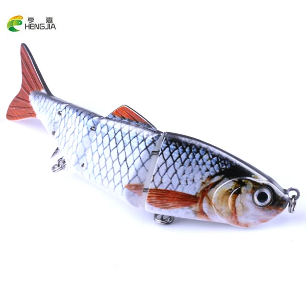HENGJIA 12 см 16 4 г воблеры рыболовная приманка сегментная Swimbait жесткая искусственная