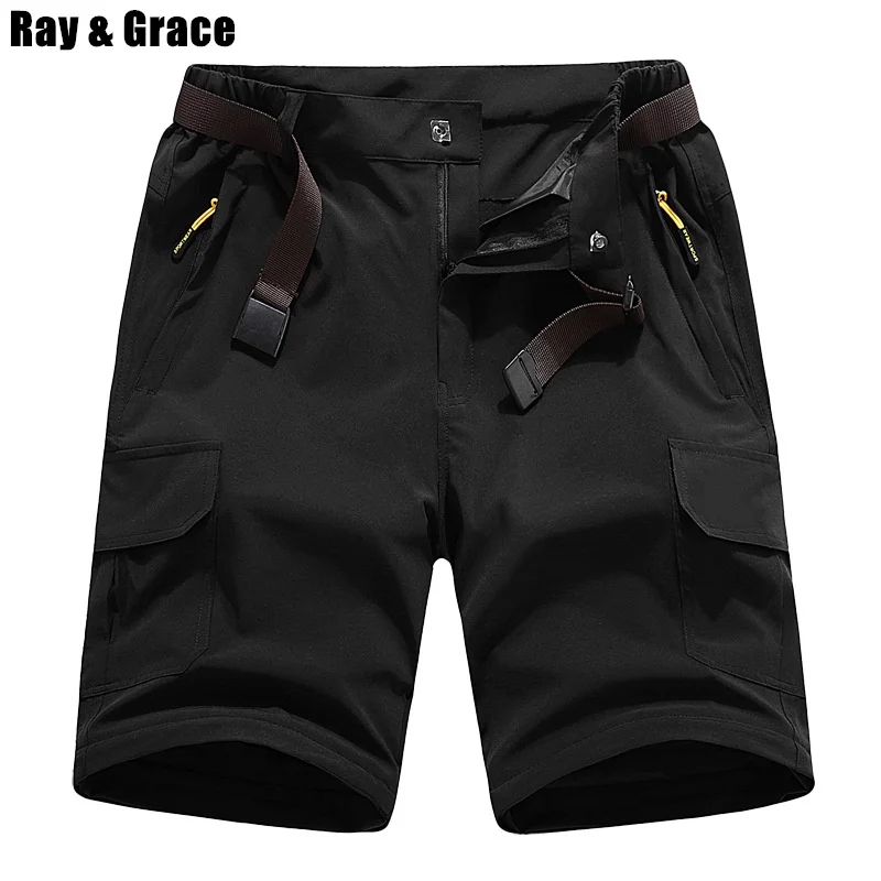Шорты-карго RAY GRACE мужские и женские съемные штаны водонепроницаемые
