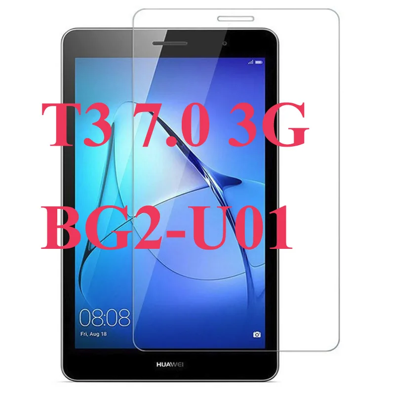 T3 7 3G 4G Закаленное стекло для планшета huawei Mediapad T3 7 8 10 7,0 8,0 9,6 дюймов Защитная пленка для экрана медиа-планшета 4G Wifi защитная пленка - Цвет: T3 7 3G 4G
