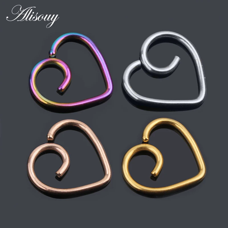 Alisouy 1 шт. стальной пирсинг для пирсинга завитка уха ушной хрящ Rook bone nail Body Jewelry |