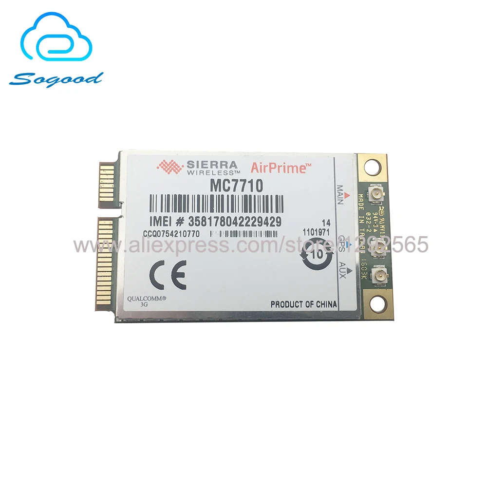 NEW Sierra Wireless MC7710 (может помочь обновить прошивку) 4G LTE модуль поддержки B3 B7 B8 B20 CAT3
