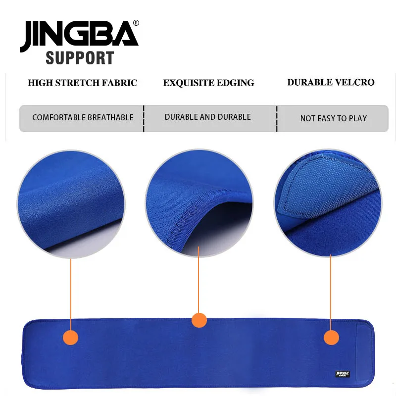 JINGBA поддержка талии триммер Slim fit брюшной пояс для похудения запотевающий в области талии мускуляционный абдоминал поддержка для талии спортивные защитные