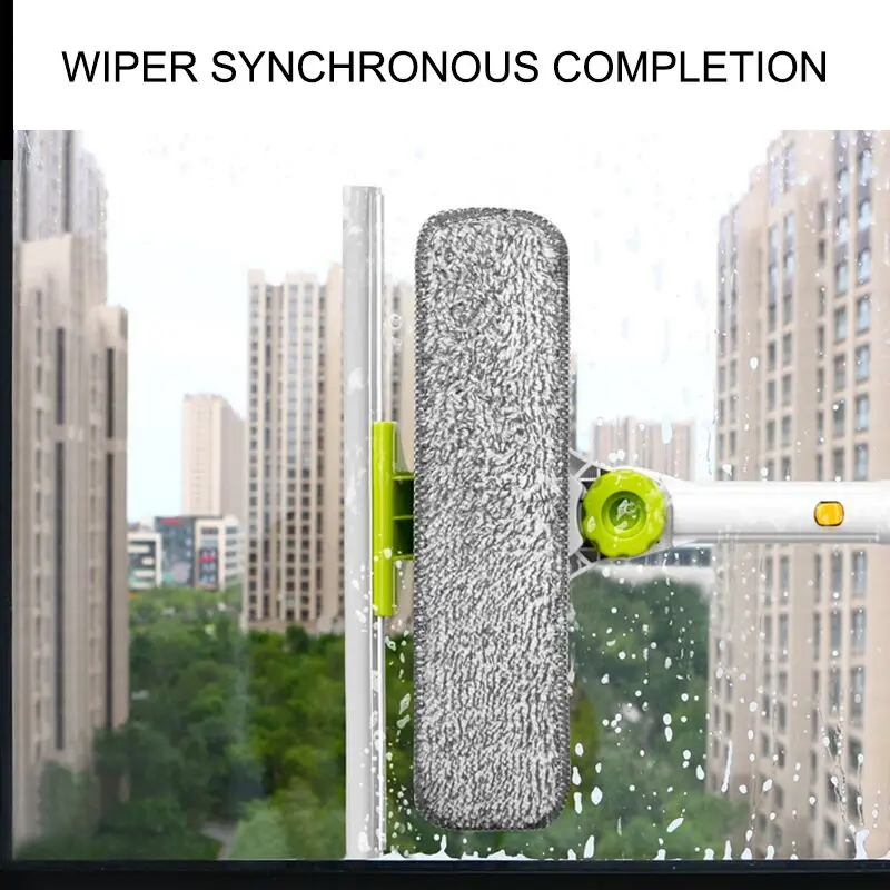 Eworld телескопическая щетка для очистки окон с высокой посадкой мытья стекол