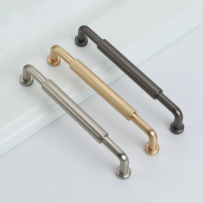 Ручка и ручка современного шкафа из цинкового сплава в скандинавском стиле 3