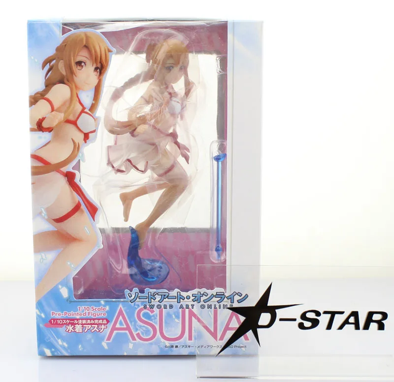Пикантные 6 &quotМеч Art Online S.A.O Аниме Асуна в купальнике бикини Ver. 1/10 шкала коробке 17