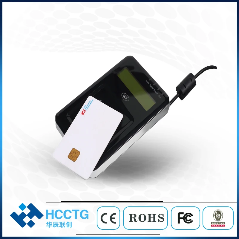 Визуальная Точка продаж ACS Программируемый USB NFC Бесконтактный кард ридер
