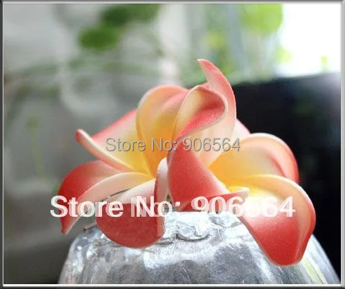 6 см несколько двухслойная пена Гавайский цветок Плюмерия Франгипани шпильки
