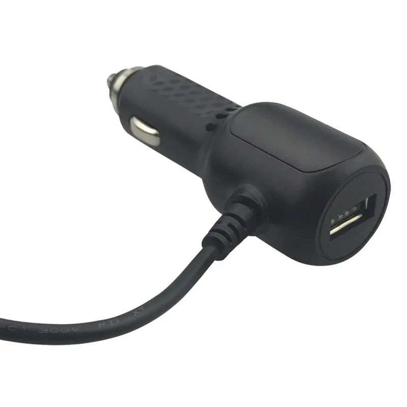 Микро Мини Переходник USB для зарядки в машине с кабелем 3 5 м дополнительным usb