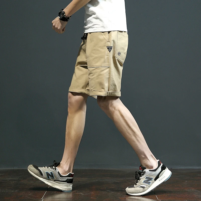 2017 Оригинальный Дизайн Мужские Шорты Хлопок Летние Повседневная Мода Твердые