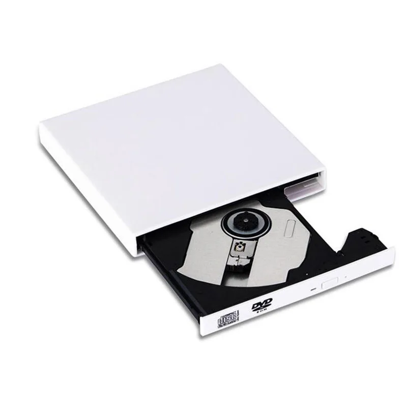 Портативный внешний тонкий USB 2 0 DVD-RW/CD-RW записывающее устройство чип оптический