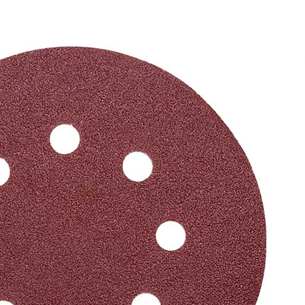 

50Pcs 5 Inch 125Mm Round Sandpaper Eight Hole Disk Sand Sheets Grit 40/60/80/120/240 Hook And Loop Sanding Disc Polish