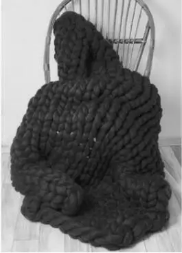 Черный Брендовое хлопковое мягкое плотное трикотажное однотонное 3D одеяло, массивное вязаное одеяло, Комплект постельного белья для дивана, Декоративный Рождественский подарок - Цвет: Черный