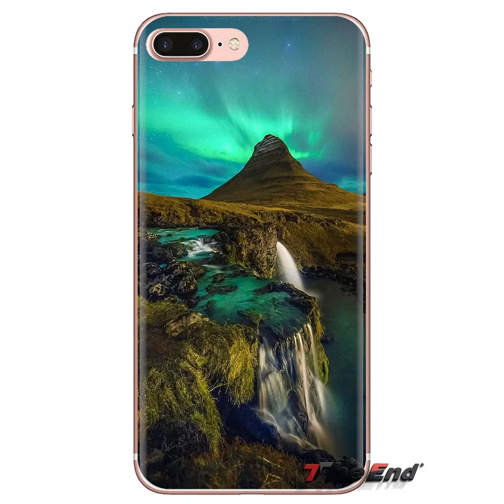 For Huawei Mate Honor 4C 5C 5X 6X 7 7A 7C 8 9 10 8C 8X 20 Lite Pro Transparent TPU Case Covers Wonders of Nature volcano iceland |