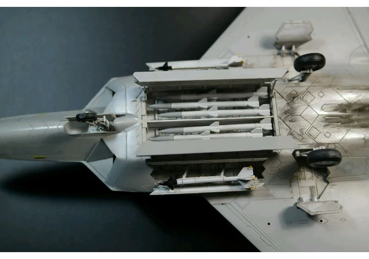 1: 72 Американский продвинутый F22A Raptor Stealth истребитель Сборная модель самолета