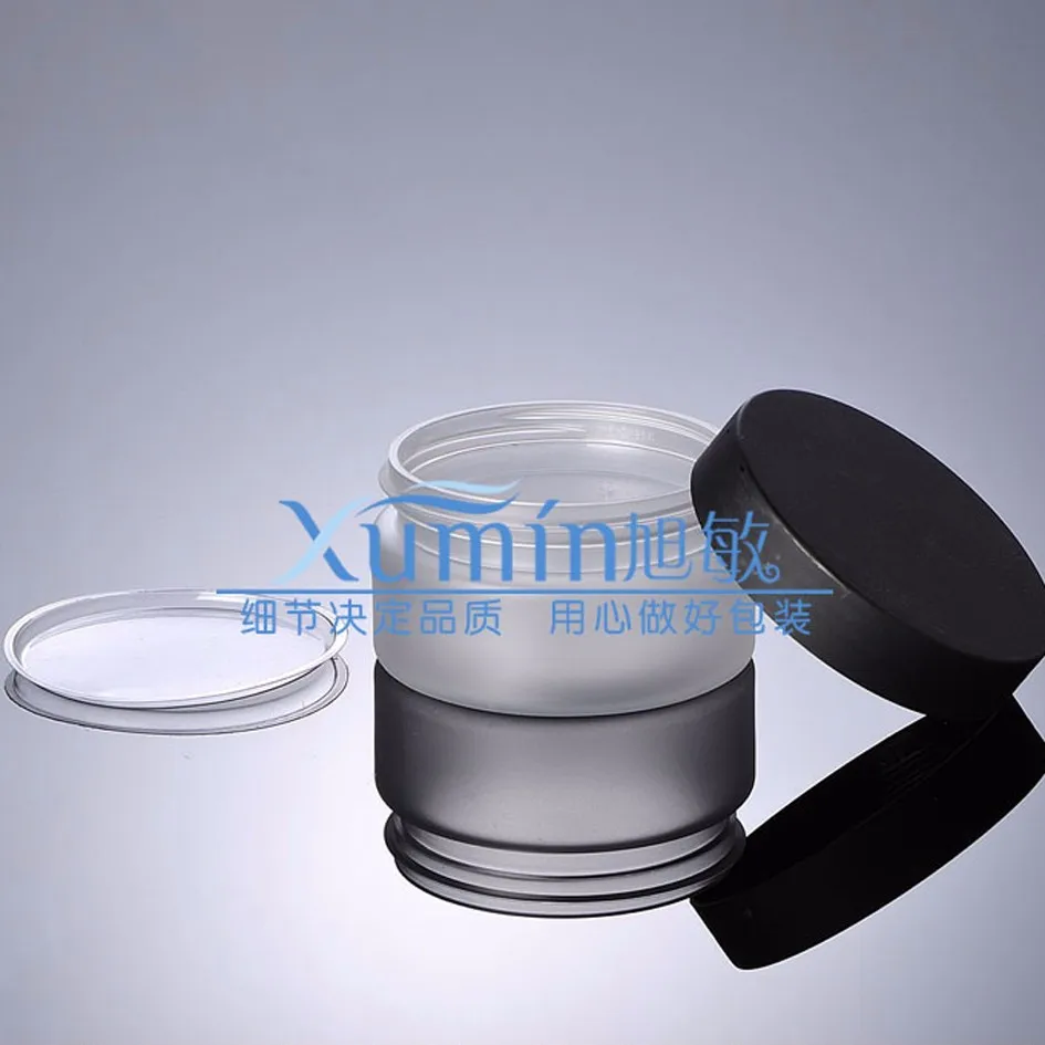 Бесплатная доставка 50 шт./лот 100 г/мл пустые пластиковые косметические матовые