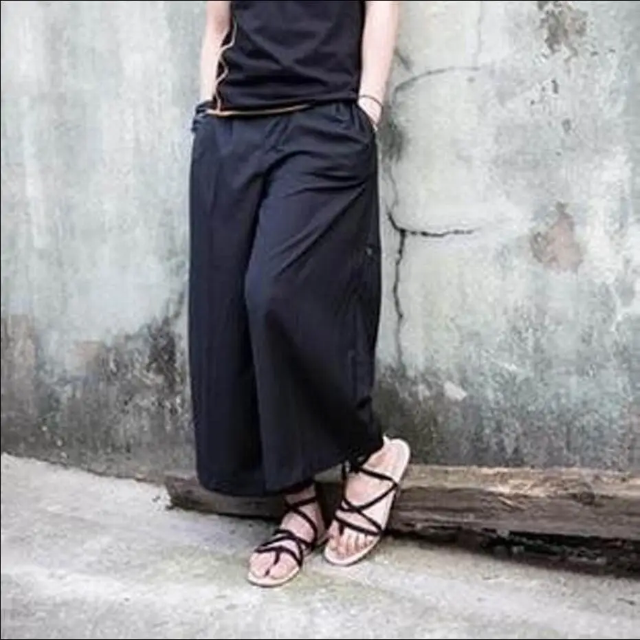 Мужская одежда больших размеров бесплатная доставка повседневные брюки девять