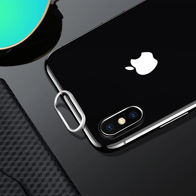 Металлическая защитная крышка для объектива iphone X 10 | Мобильные телефоны и