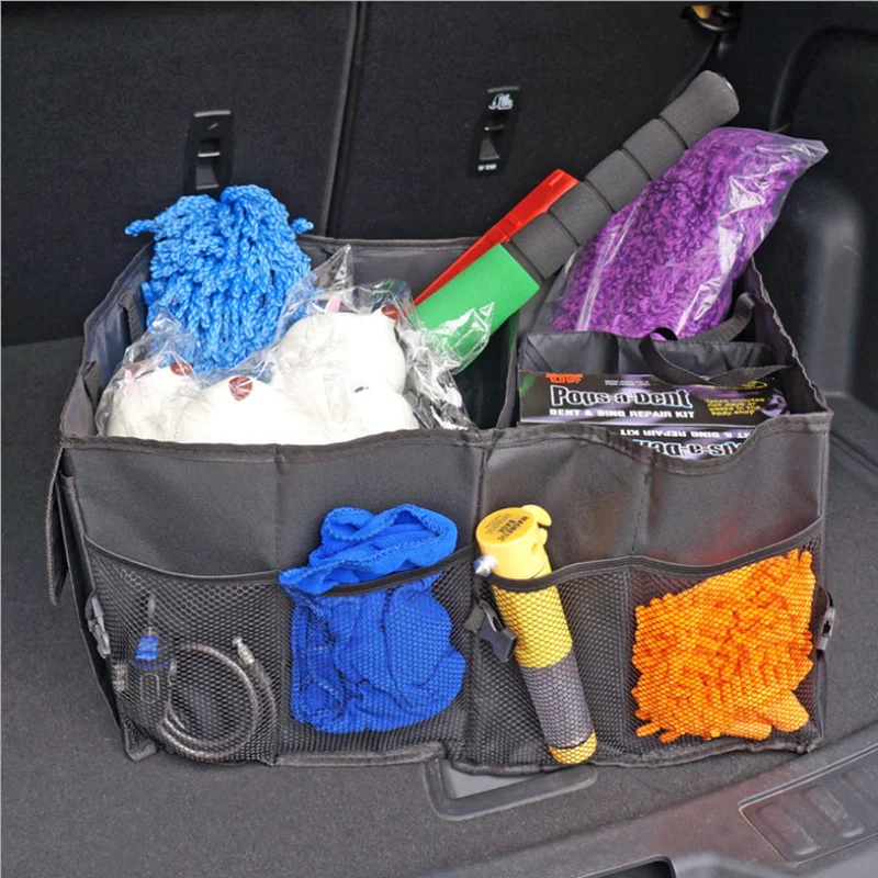 

Car Trunk Folding Storage Bag for Peugeot 206 207 208 301 307 308 407 408 508 607 2008 3008 4008 5008 RCZ
