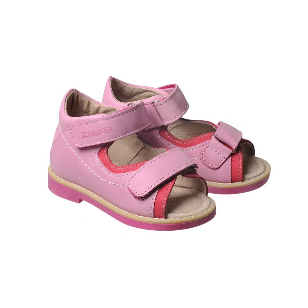Sandals &amp Clogs ZEBRA #506 for girls 10449-9 Baby Sandal Orthopedic shoes Kids Flip flops Summer kupivip Mother |