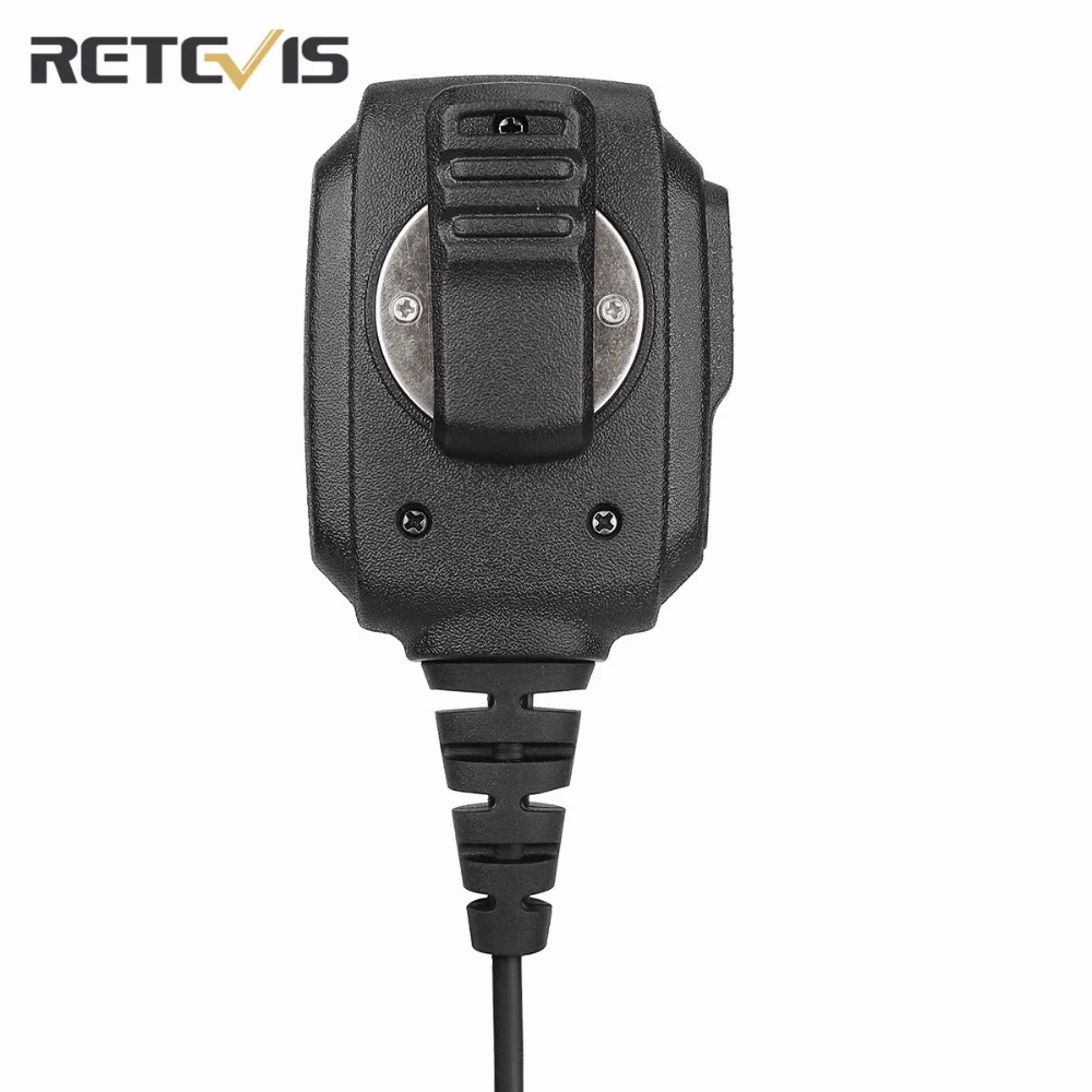 Retevis RS 114 IP54 динамик микрофон 2 PIN для H777 RT21 RT27 Kenwood двухсторонний радио аксессуары