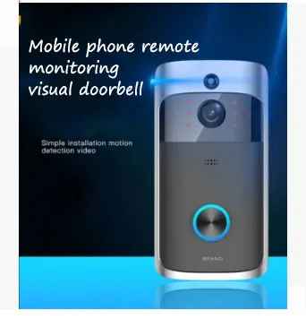Wi-Fi подключение беспроводной дверной телефон видео-глаз 720 P ночное видение