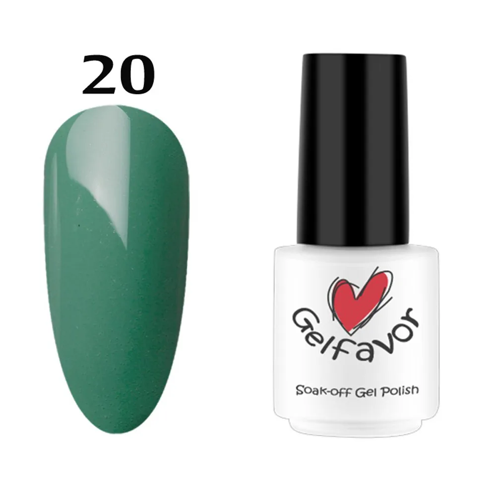 Гель лак для ногтей GELFAVOR @ УФ и светодиодной лампы хамелео долговечный vernis ongle