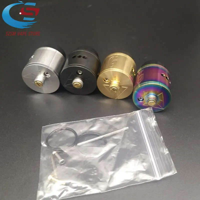 1:1 528 25 RDA GEN атомайзер электронная сигарета с широким отверстием капельного