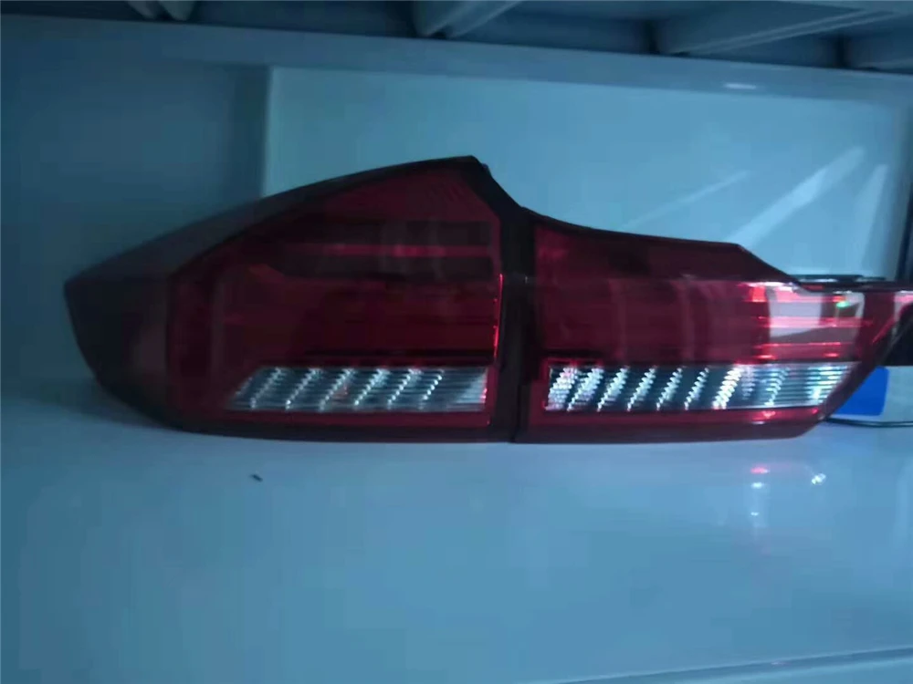 Автостайлинг задние фонари для Honda City 2014 2015 2016 2017 2018 светодиодные противотуманные