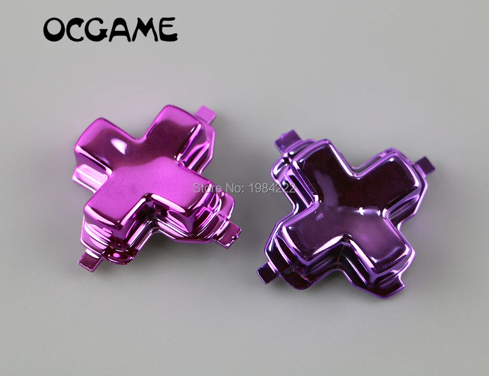 OCGAME 5 шт./лот 8 видов цветов Новое поступление Хромированная ручка Dpad D PAD Cross Button